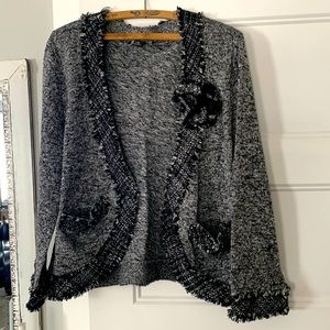 White House Black Market Cardigan Sweater Blazer